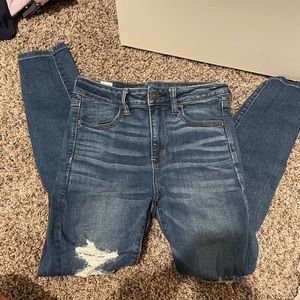 American eagle ripped jeans
